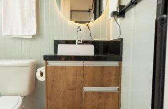 Villa Dei Colori Studio 5 com Wi-Fi perto do Museu do Olho e Pedreira Térreo - Foto 11