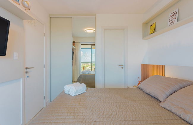 SM01 Moderno Apartamento a 350m do Mar - Photo 7