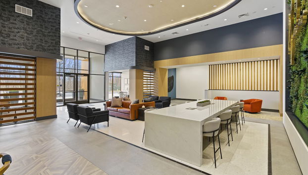 Zona de estar del vestíbulo