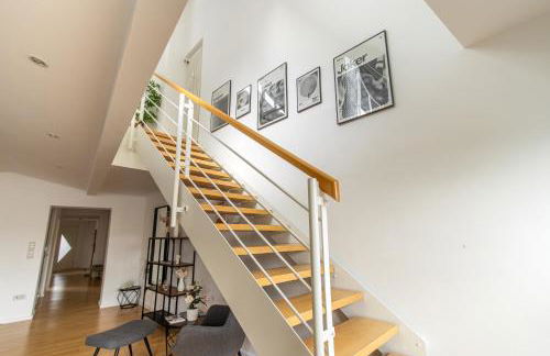 Penthouse-Maisonette - City Center, Highspeed Internet, Garage - Foto 32