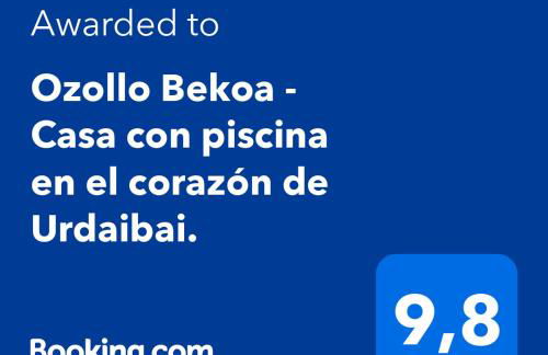 Ozollo Bekoa - Casa con piscina en el corazón de Urdaibai. - Foto 55
