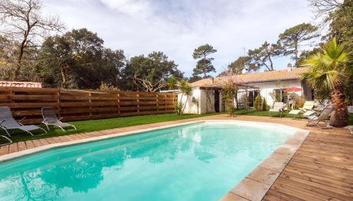 Landaise le lagunak avec piscine chauffée à 900 M de la plage - Foto 2