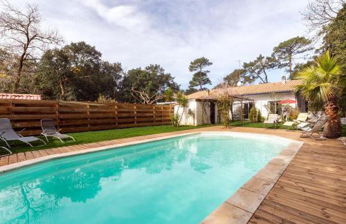 Landaise le lagunak avec piscine chauffée à 900 M de la plage - Foto 2