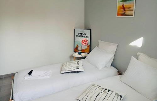 VILLA ALAÏA neuve avec piscine, pétanque proche plage et golf - Foto 17