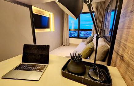 Loft de Luxo c/ Home Office ao lado Shopping CG. - Foto 10