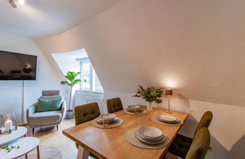 ErzGlück Apartment I WLAN I Küche I Stellplatz I 4P - Foto 10