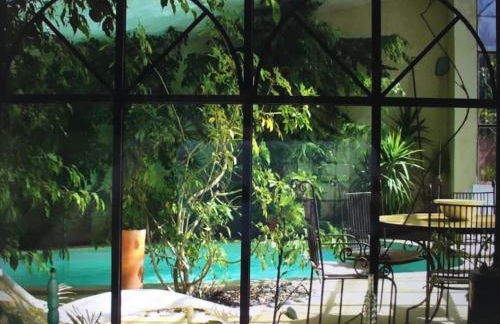 Ecolodge Au fil de l'eau, avec piscine intérieure et parc arboré - Foto 7