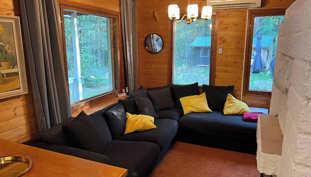Winter Wonderland Cabin in Hämeenlinna, Finland - Foto 5, Sala