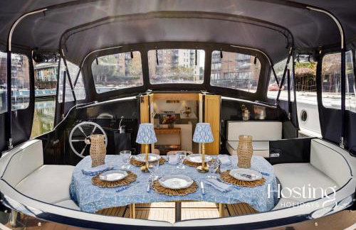 The Opal - Luxury 2-Bed Houseboat - Foto 18