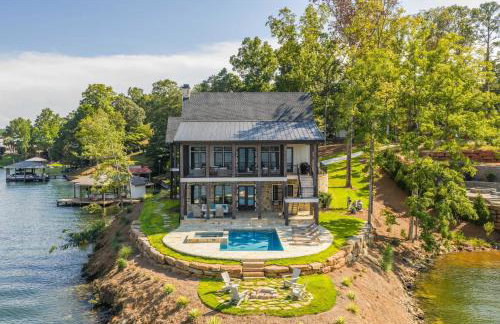 Luxe Lake Martin Home Pool Hot Tub Boat Dock - Foto 8