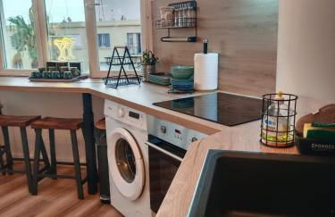 Le Cosy Perpignan Centre, 2 rooms, 2 bathrooms, free WIFI, free parking, lift, central, renovated, spacious - Foto 9