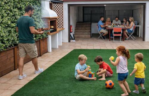 VIVIENDA RURAL PEROTXENEA LANDETXEA - una casa rural con jardín y barbacoa ideal para grupos y familias que quieren descubrir y disfrutar el norte de Navarra - Foto 3