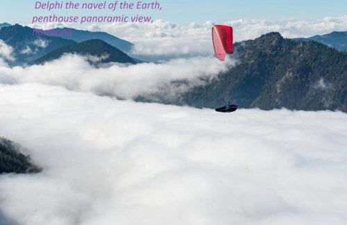 Delphi celebrity v i p the navel of the Earth, CENTER-DELPHI-penthouse galaxy&sky panoramic view, harmony&YOGA - Foto 52