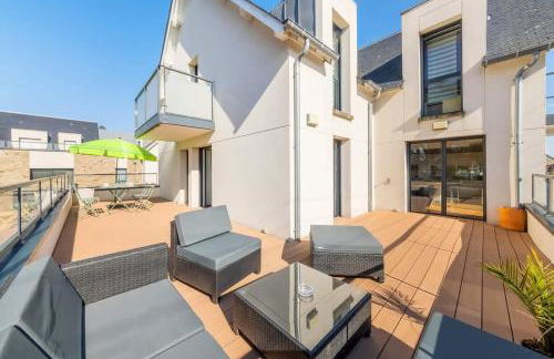 La Marinière - Terrasse et parking, proche plage - Foto 2