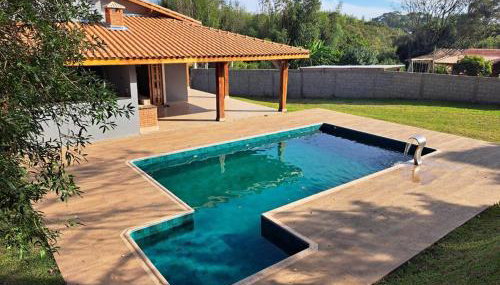 Cantinho do Céu Piscina com Hidro e Lago de Pesca - Foto 1