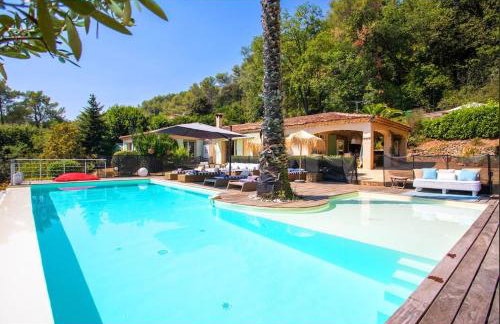 Villa Jean-Pierre. Infinity pool and view in Tourrettes-sur-Loup - Foto 40