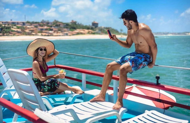 Passeio de catamarã pelos Parrachos de Pirangi + Snorkel - Foto 3