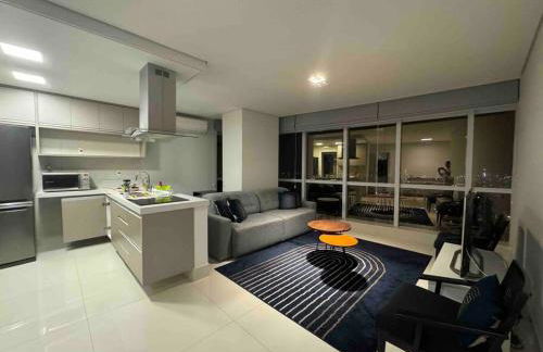 Apartamento 01 quadra da praia - LUXO Praiamar Residence - Foto 38