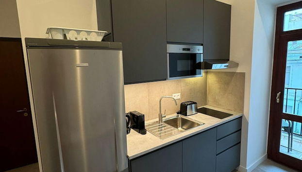 1 Bed Flat - Sleeps 2 - Pets - Smoking on Terrace - Foto 4, Cocina privada