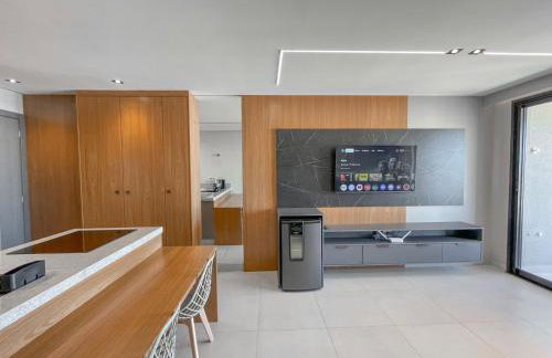 Flat Espaçoso com Uma Bela Vista e 2 Quartos - Foto 6