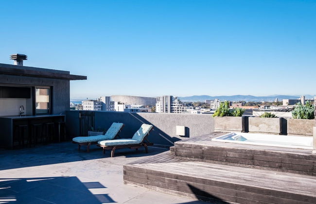 Modern Apartment w Rooftop Deck Jacuzzi Penthouse on S - Foto 11