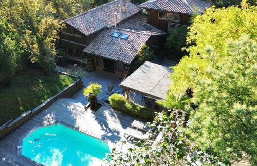 Villa en Bois avec Piscine Chauffée, Proche Plage & Dégustations Ostréicoles - FR-1-736-38 - Foto 27