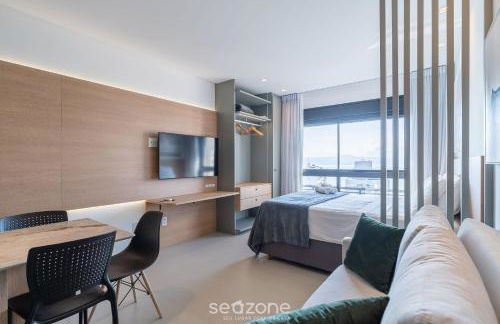 Estadia tranquila e completa em prédio com piscina – VPD - Foto 42