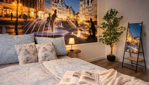 Luxus City Apartment Sauna Balkon Küche Zentral - Foto 4, towels