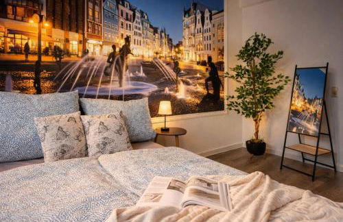 Luxus City Apartment Sauna Balkon Küche Zentral - Foto 4