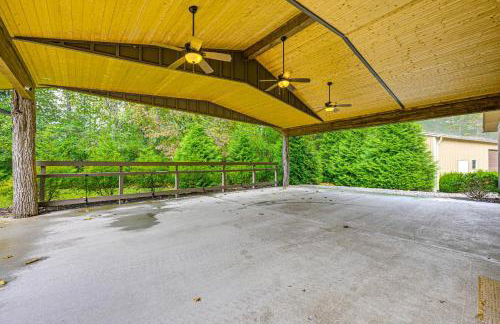 28 Acres Home with Barn and Fire Pit Near Franklin! - Foto 38