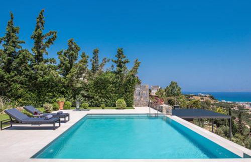 Eunoia Blue Villa Heraklion Crete, Sea View, Private Pool, Prassas, Karteros - Foto 41