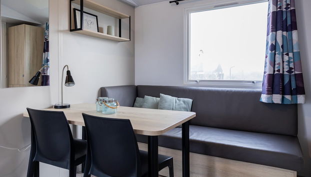 Chalet in Friesland Near Alde Feanen - Foto 4, Wohnzimmer