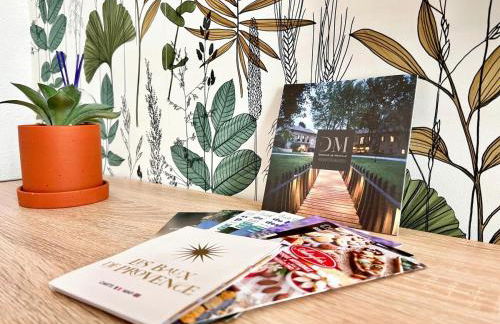 Baux'M Chic - Alpilles, Grand Studio Cosy, Clim, 4 personnes - Foto 31