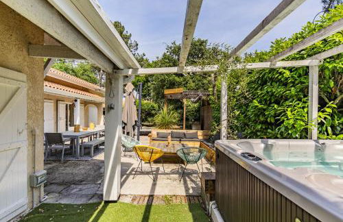 maison familiale à 2 pas du lac,avec spa, à la Gde Escoure-grives - Foto 33