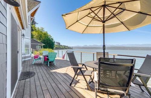 Bayfront Home with Private Beach in Poulsbo! - Foto 28
