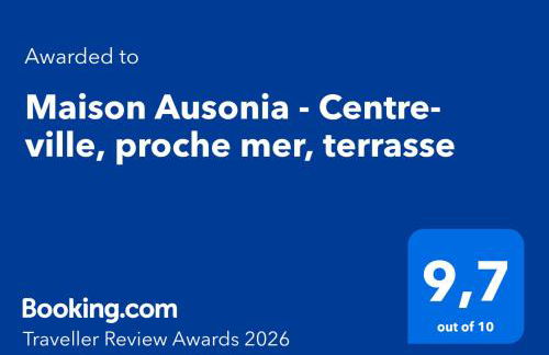 Maison Ausonia - Centre-ville, proche mer, terrasse - Foto 24