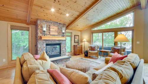 Wisconsin Vacation Rental with Fire Pit on Long Lake - Foto 5