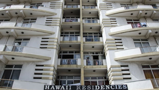 Entrée de l’hébergement