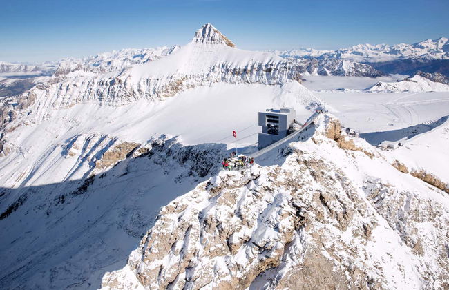 Billet pour le Glacier 3000 avec accès au téléphérique, télésiège et belvédère - Photo 4