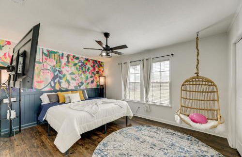 Family Home with Covered Patio and Grill in La Grange - Foto 14