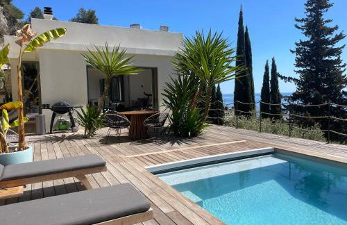 Modern Seaview Villa with Pool above Monaco - Foto 42