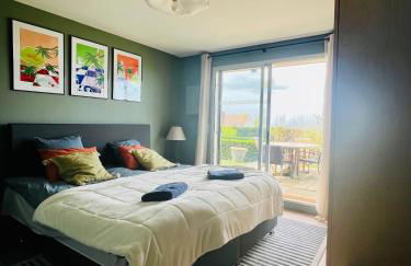 Grand rez de jardin-terrasse avec vue sur la mer - 2 chambres - Photo 11