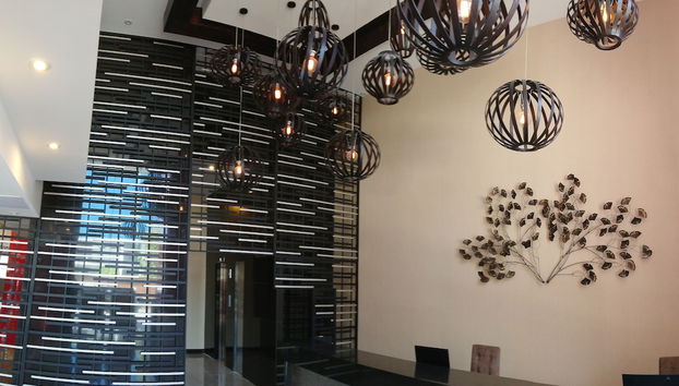 Check-in/check-out kiosk