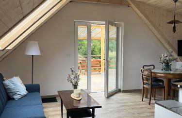 Domek nad jeziorem z prywatnym pomostem, Mazury, Domek Fruzia - Foto 1