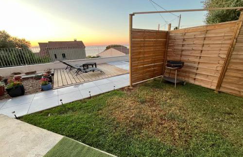 F2 REZ DE VILLA ENTRE MER ET MONTAGNE - Foto 23