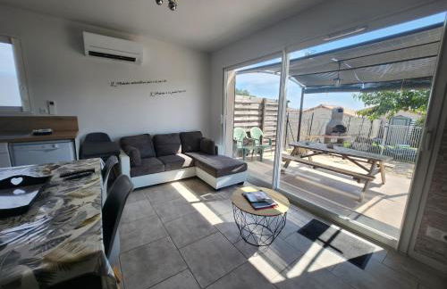 En Ardèche, maison de vacances l'Odyssée climatisée avec sa piscine privée et chauffée - Foto 10