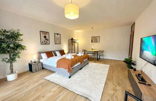 Moderne 2-Zimmer-Whg - Nähe Bahnhof mit Balkon und Stellplatz - 2 Smart-TV - Foto 9