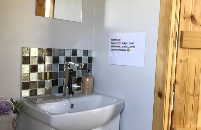 Shepherds Hut-1 Bed-hot Tub -views - Foto 3