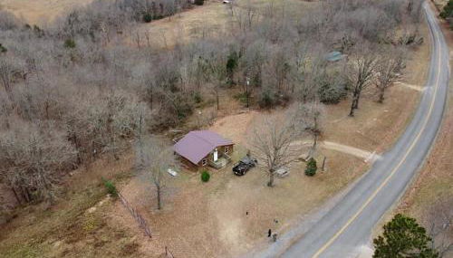 Cabin with a tree house on a buffalo farm . - Foto 3