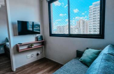 Apt 2 quartos - para 6 pessoas - a 300m do Metrô Barra Funda perto, do Allianz e 9 min do Anhembi, Pró Magno, PUC, Espaço Unimed - Foto 45